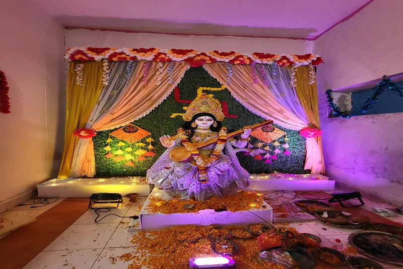 Saraswati Puja 2024 — Hi-Tech College of Pharmacy
