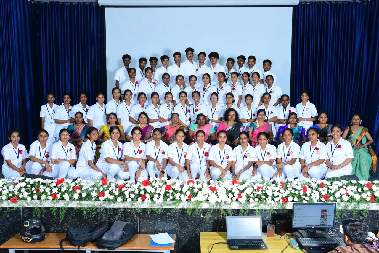 snc-Lamp Lighting Ceremony — Sree Siddaganga Institute of Nursing Sciences and Research Centre