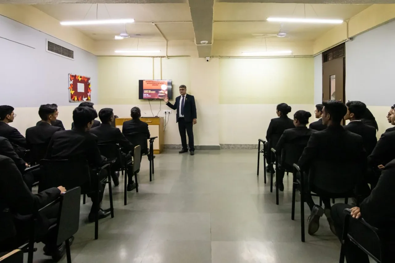 Ananta Institute of Hotel and Management Science classroom