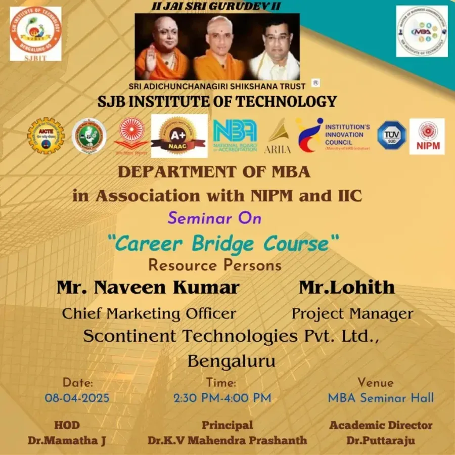 SJBIT annual fest — SJB Institute of Technology