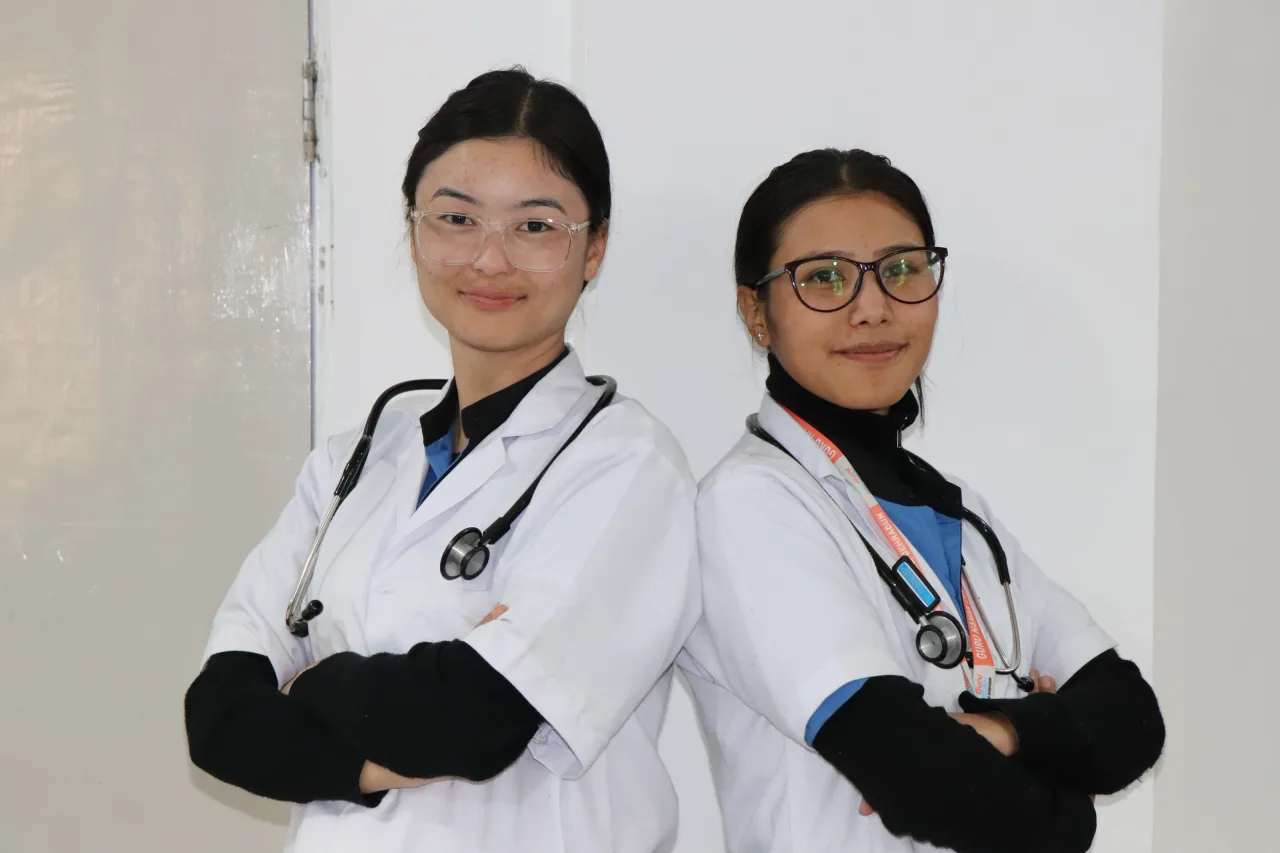 Nursing lab at GNC Dehradun — Guru Nanak College of Pharmaceutical Sciences