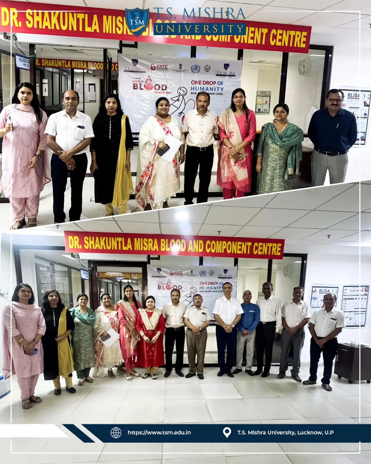 World Blood Donor Day 2026 — T.S. Misra Medical College and Hospital