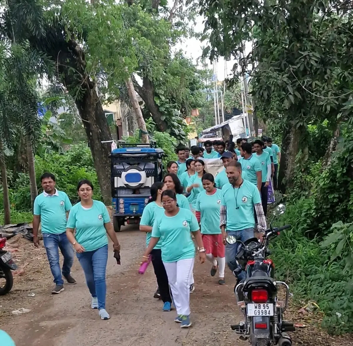 Annual Walkathon — faculty, staff and students together, June 2026 — Swami Vivekananda Institute of Science and Technology