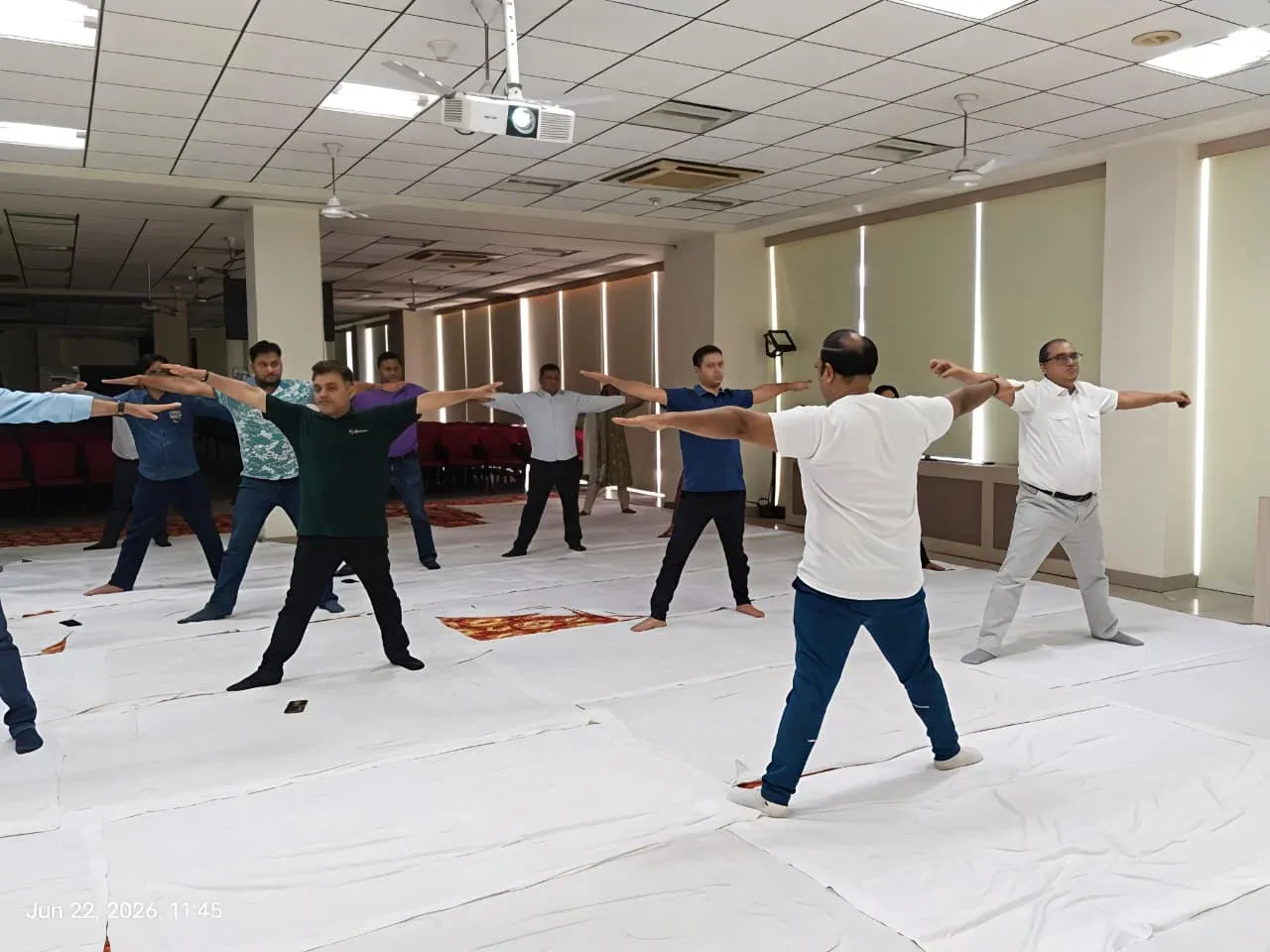 Yoga Day 26 1.jpg 1 — Institute of Management Technology - Centre for Distance Learning
