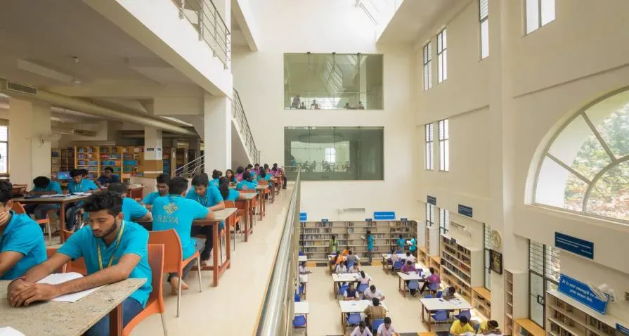 REVA library study zone — REVA University
