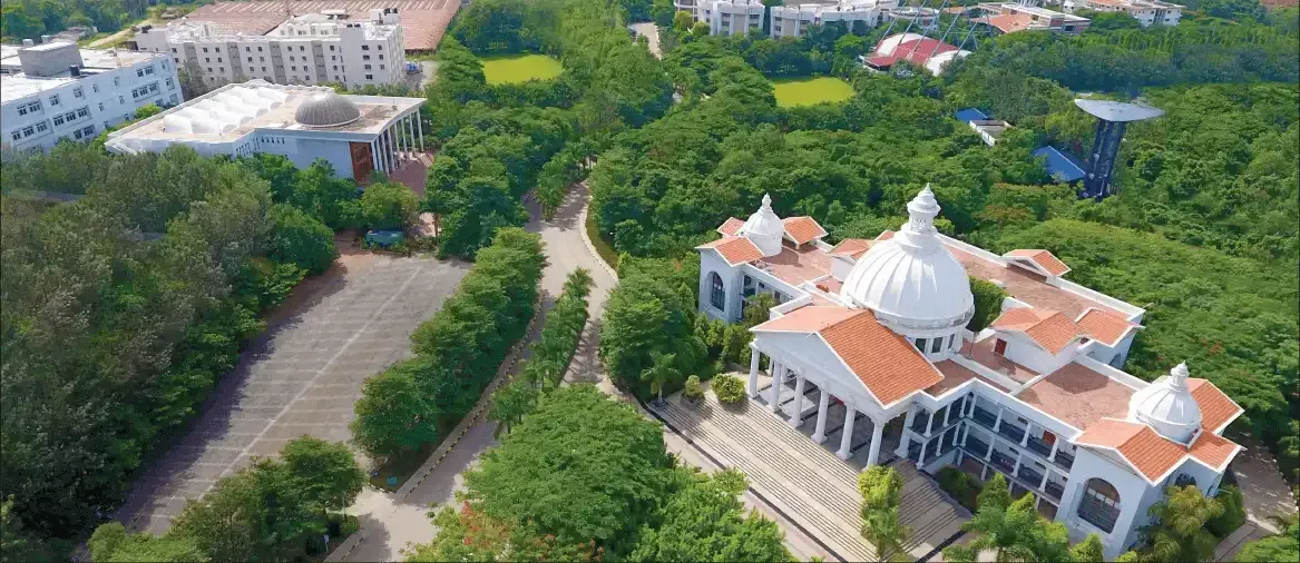 Alliance University Central Campus aerial view — Alliance College of Engineering and Design