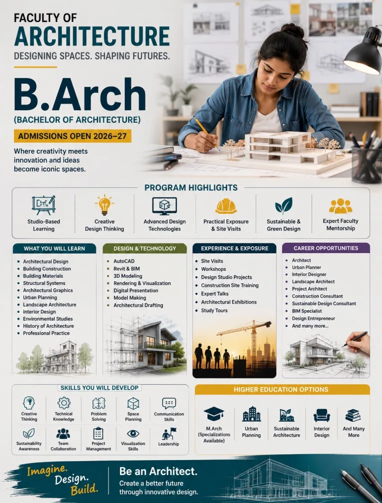 Bachelor of Architecture — Faculty of Architecture, Sharnbasva University