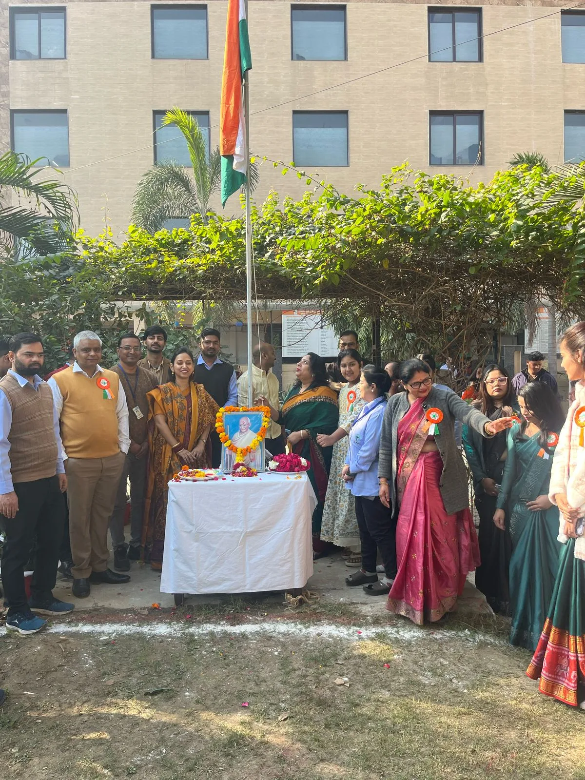 Sports facilities at KLS Nursing College — Shri K.L. Shastri Smarak Nursing College