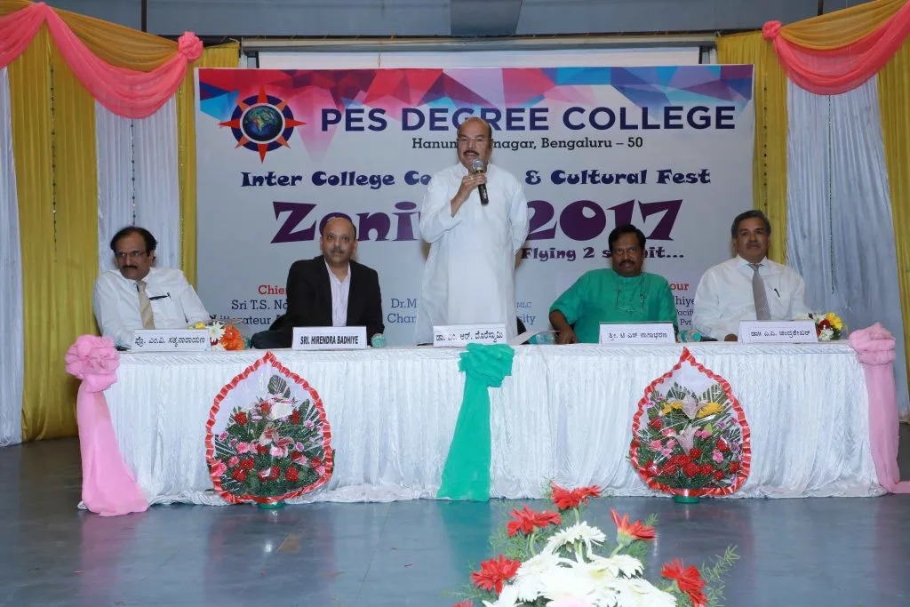 ZENITH 2017 an Inter College Commerce and Cultural Fest — gallery image 6 — PES Evening College, Hanumanthanagar