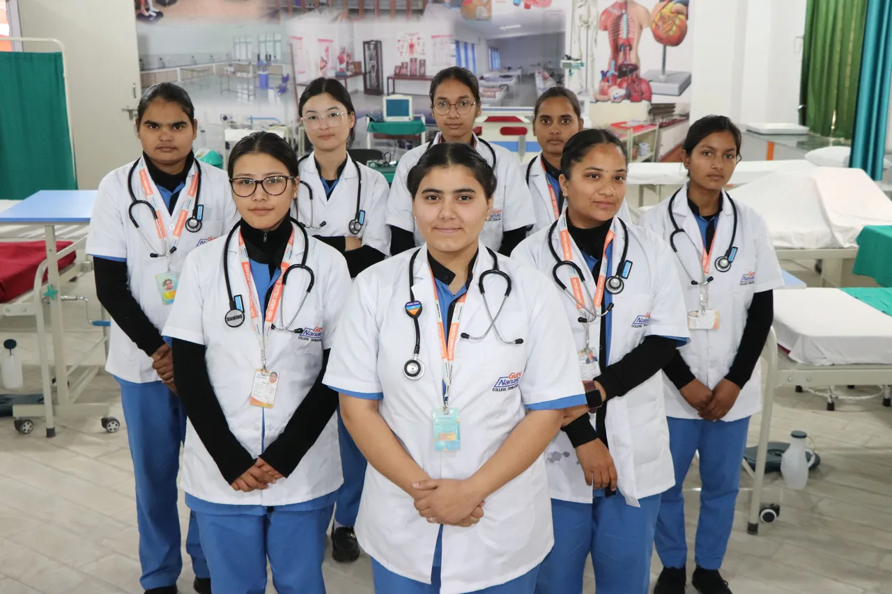 Nurse at work — Guru Nanak College of Pharmaceutical Sciences