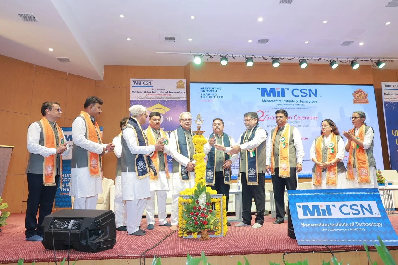 Report on 2nd Graduation Ceremony at MIT Manthan Hall — Maharashtra Institute of Technology, Aurangabad