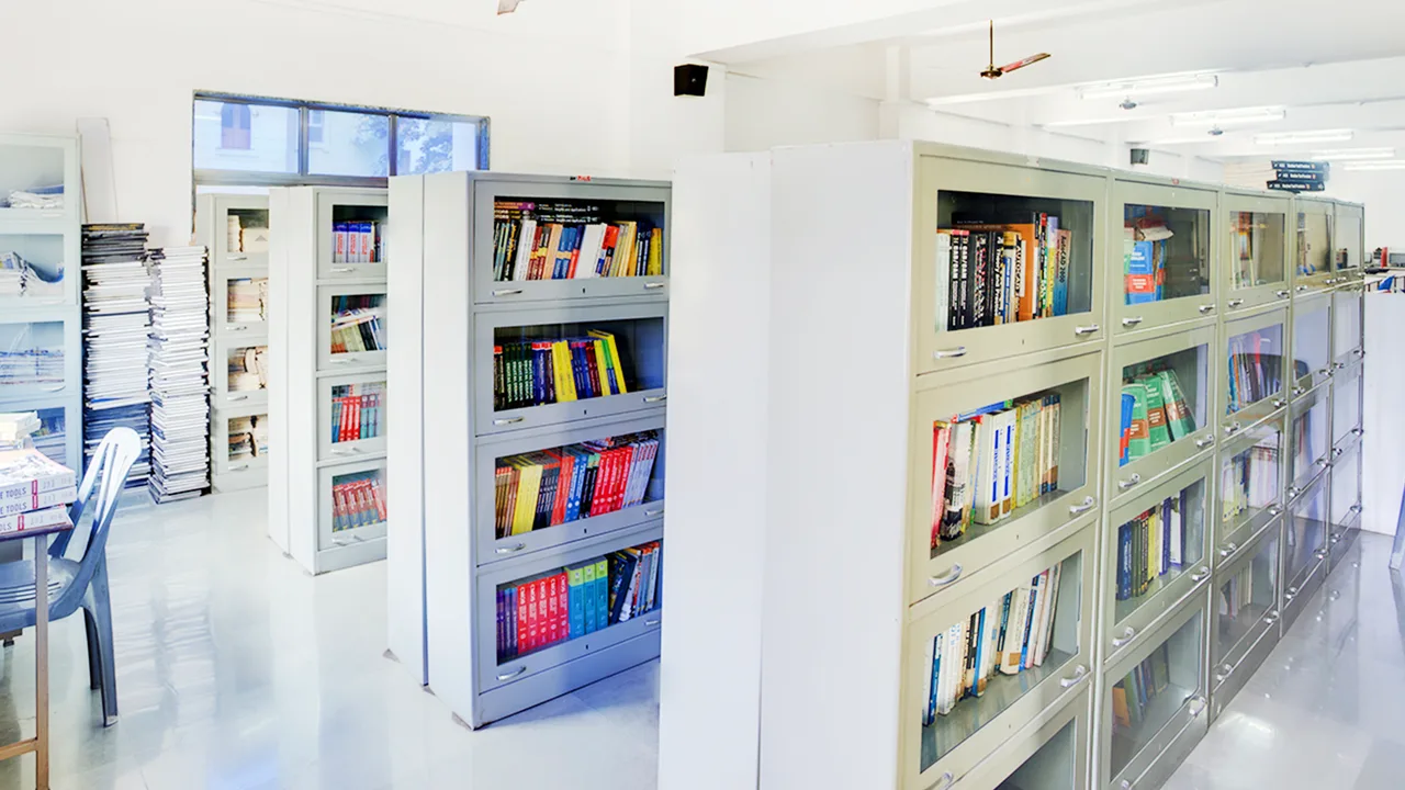 world-class library — Sai Shiva Educational Trust's Arun Muchhala International College of Hotel Management