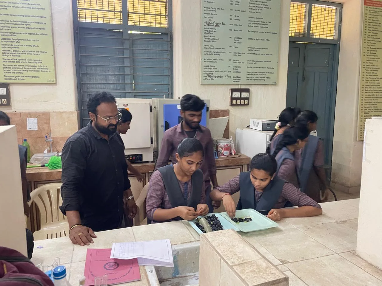 prepare beer in lab — Pithapur Rajah’s Government College (Autonomous)