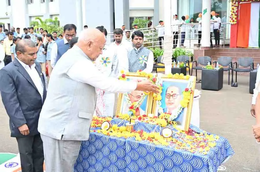 Ambedkar Jayanti 2025 — S R Patil College of Allied Health Sciences, Badagandi