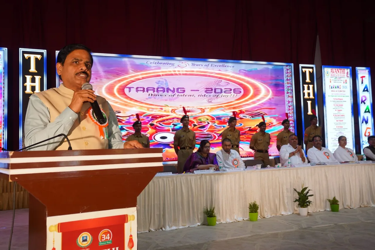 Prof.Kumar Molugaram,VC-Osmania University — Avanthi Degree & PG College