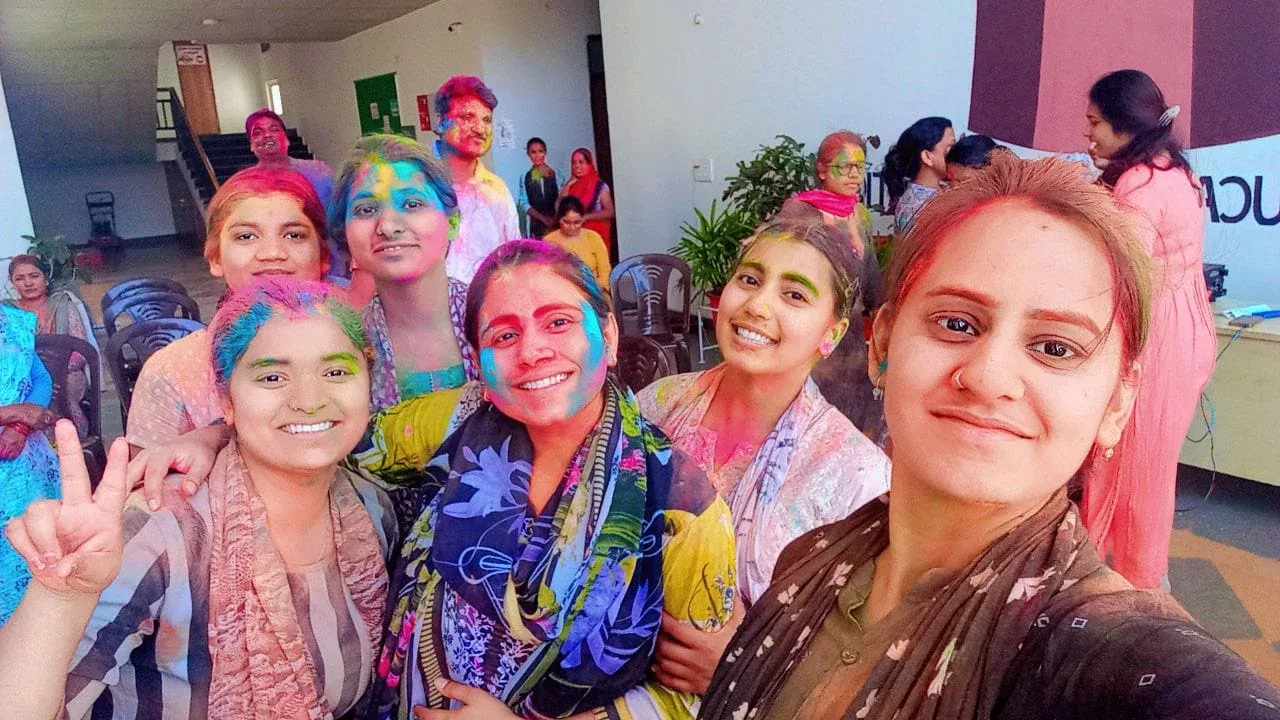 Holi Celebration — Krishna Nursing and Paramedical Institute