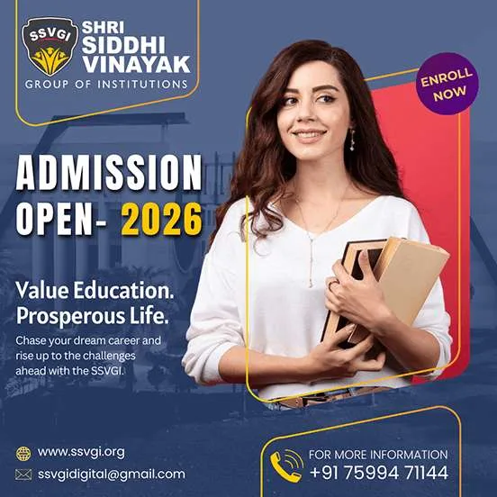 Admission Open 2026 — Shri Siddhi Vinayak Institute of Technology