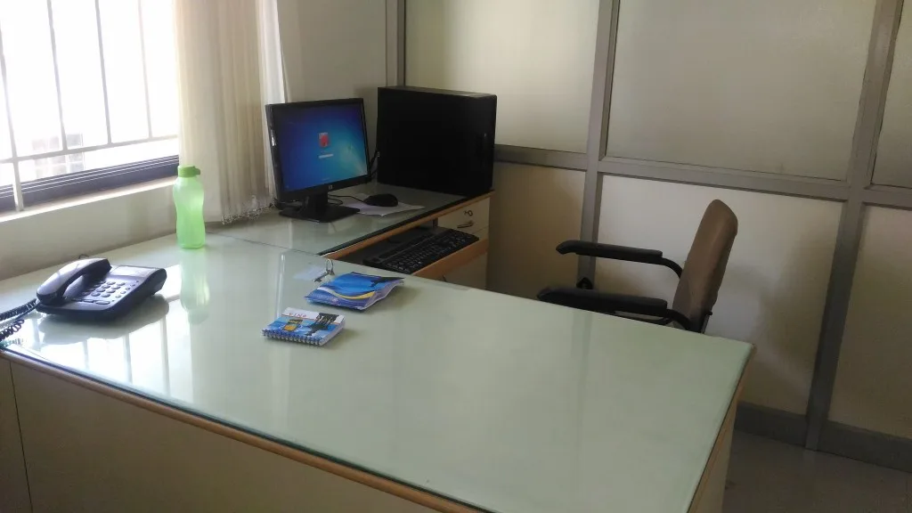 Harita Techserv research centre staff cabin — Dr. Mahalingam College of Engineering and Technology