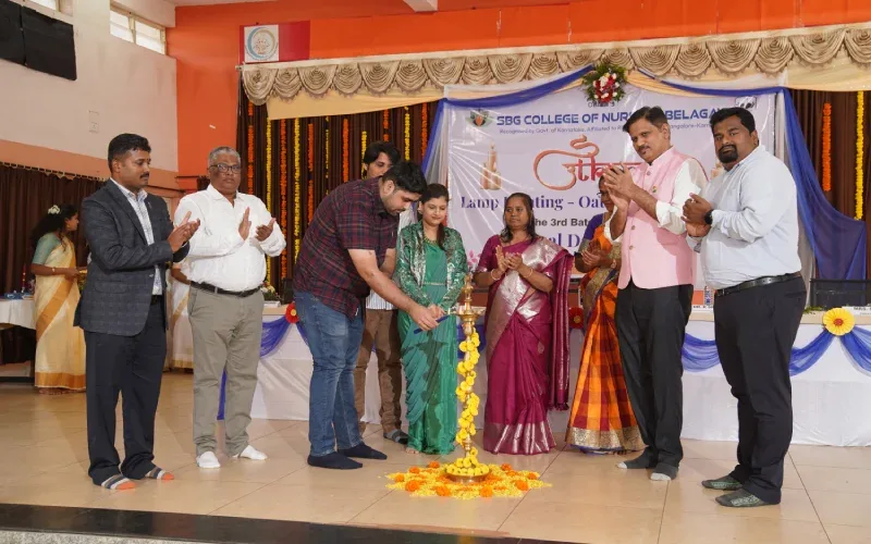 SBG College of Nursing building — DBAETS SBG College of Nursing, Belagavi