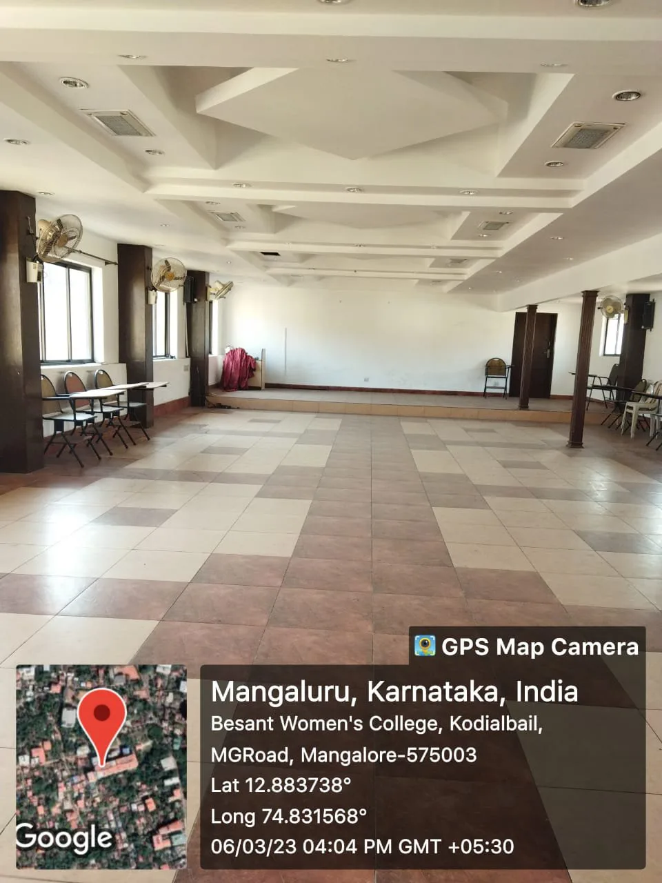 seminar hall 2 — Besant Women's College