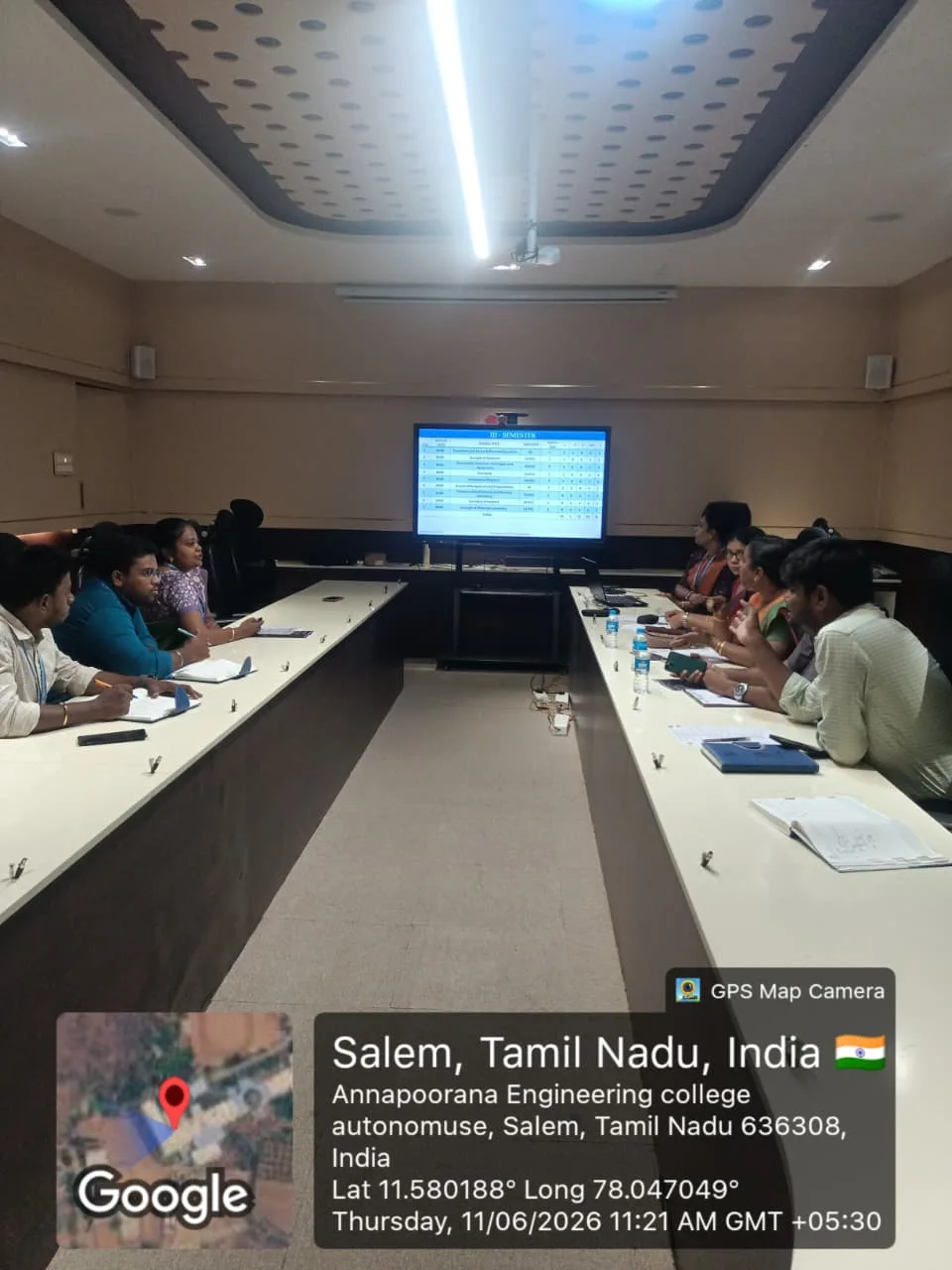 Civil Engineering BoS meeting — Annapoorana Engineering College (Autonomous)