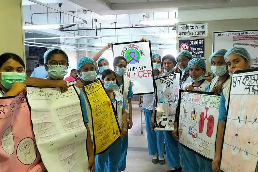 cancer-day-program — M. R. Institute of Nursing