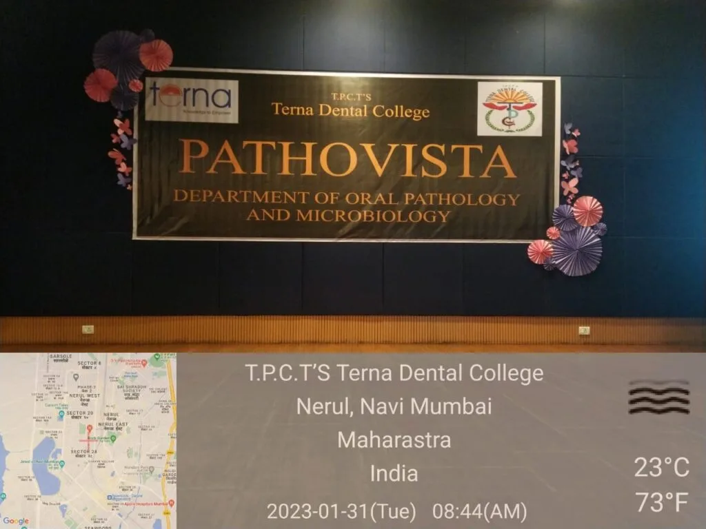 Departmental event/seminar — Terna Dental College and Hospital