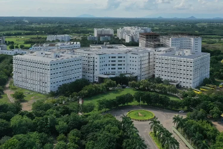 Trichy SRM Medical College campus and hospital facility view 2 at Irungalur, Trichy
