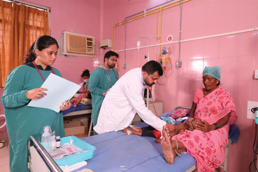 ICU facility — N.E.T Pharmacy College