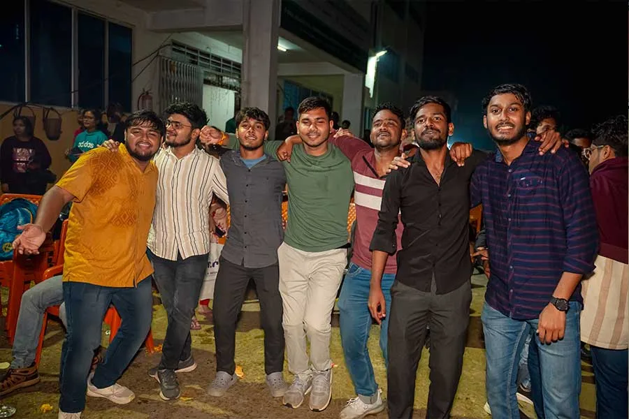 students-enjoying-cultural-event-at-sahajapath-college-of-pharmacy — Sahajpath College of Pharmacy