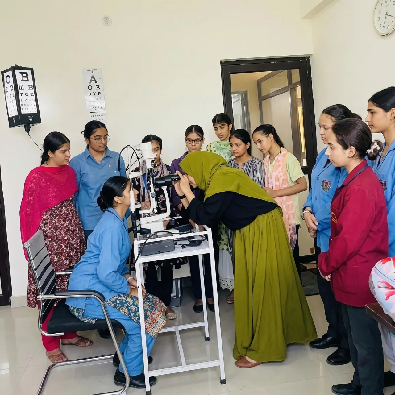 Optometry Training — Amritsar Institute of Paramedical Sciences