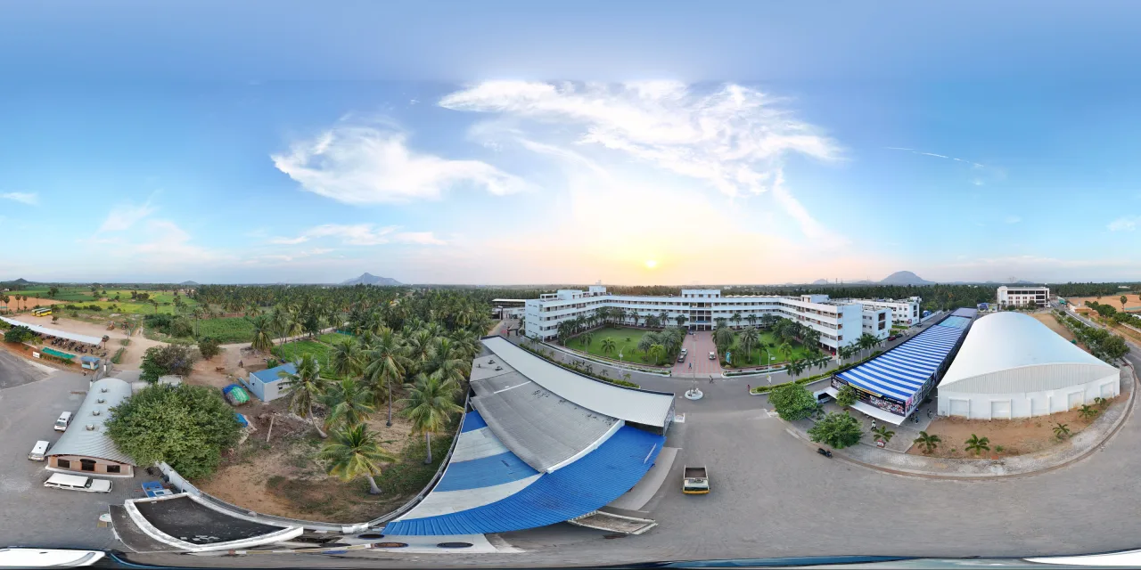 Main campus aerial view — sri-shanmugha-college-of-engineering-and-technology-salem