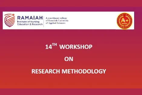 14th Workshop on — MS Ramaiah Institute of Nursing Education and Research