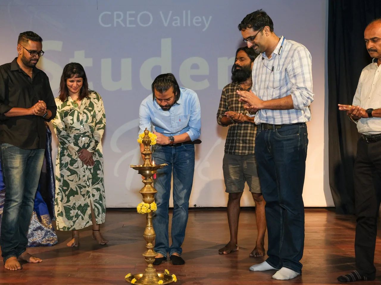 Actor Saharsh at CREO Valley Students Film Festival