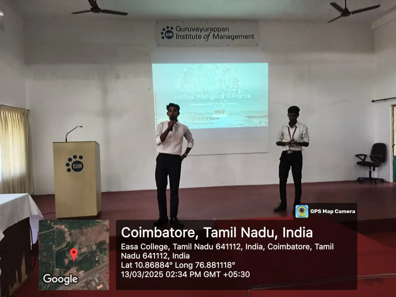 Paper Presentation Contest — Guruvayurappan Institute of Management