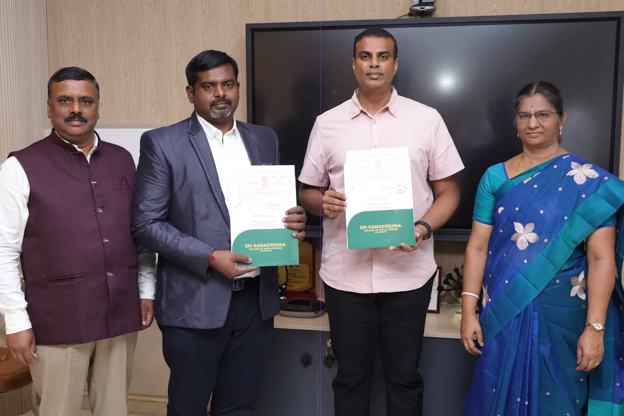 MOU Signing - 12.05.2026 — Sri Ramakrishna College of Arts and Science