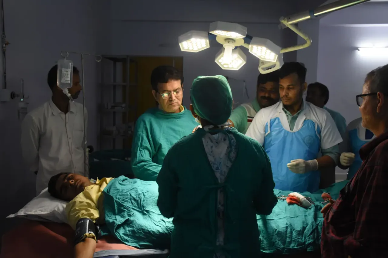 Modern operation theatre at Himalaya Medical College and Hospital