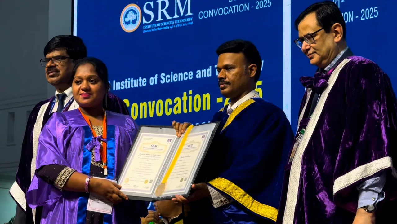 21st Convocation 2025 — SRM College of Nursing