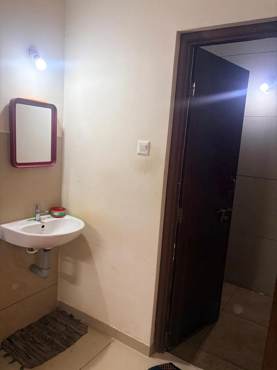 Hostel Room with Attached washroom — Adarsha Institute of Allied Health Sciences