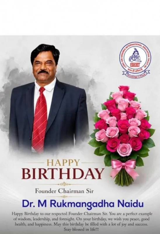 Honouring Our Founder Chairman on His Birthday — Sri Krishna Degree College