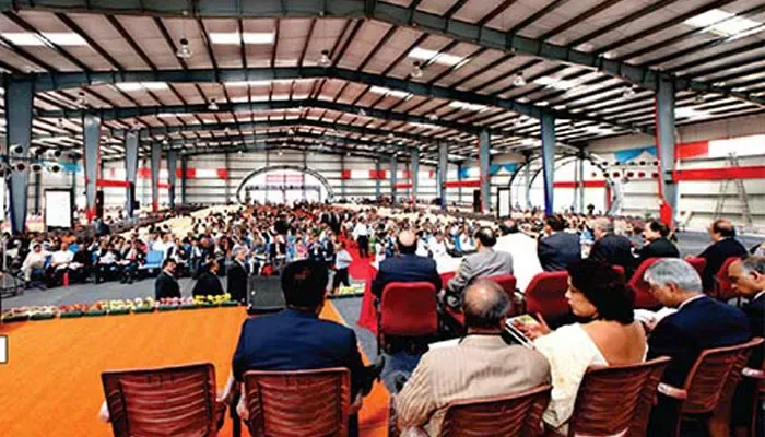 RRCE main auditorium — Rajarajeswari College of Engineering