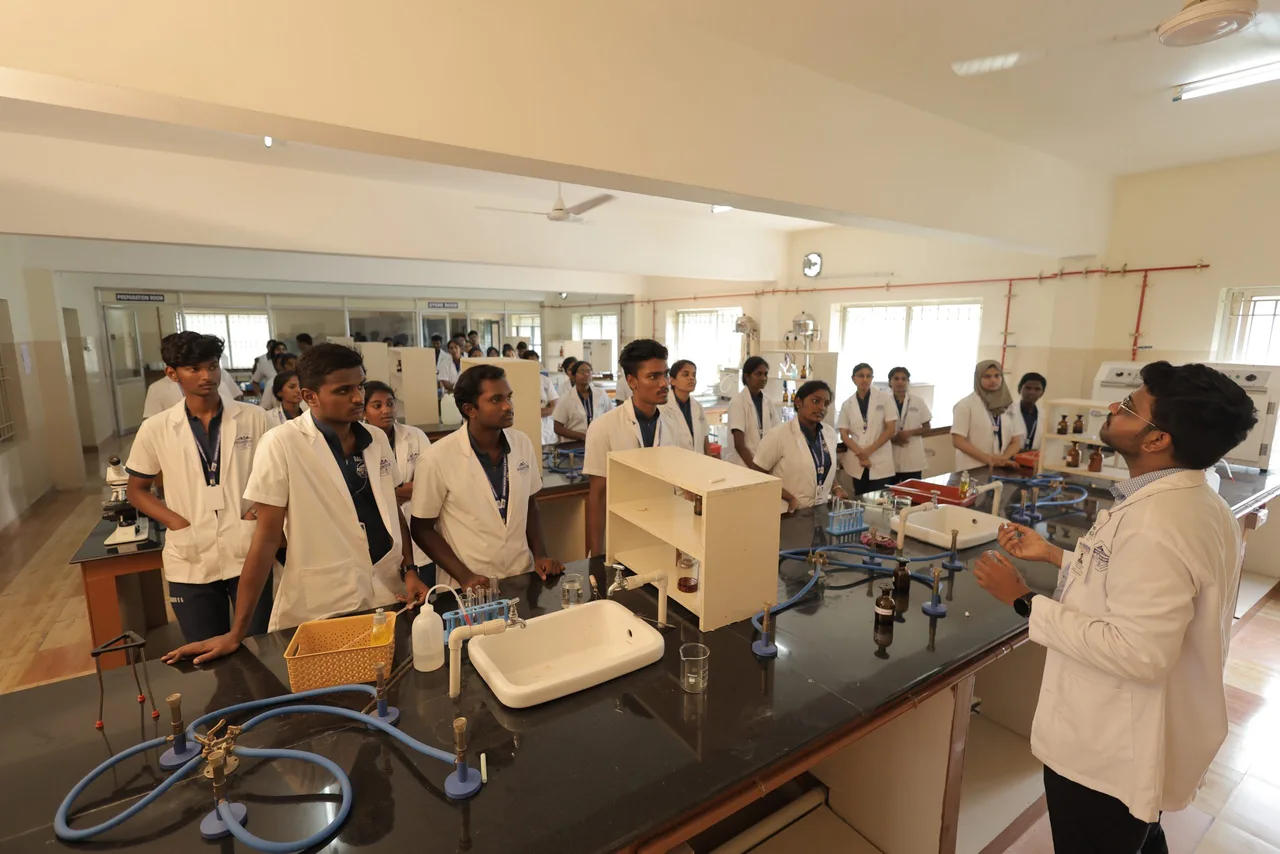 Biochemistry lab — Nandha Dental College & Hospital