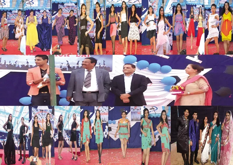 College cultural event and stage presentation — Bangalore City College of Nursing