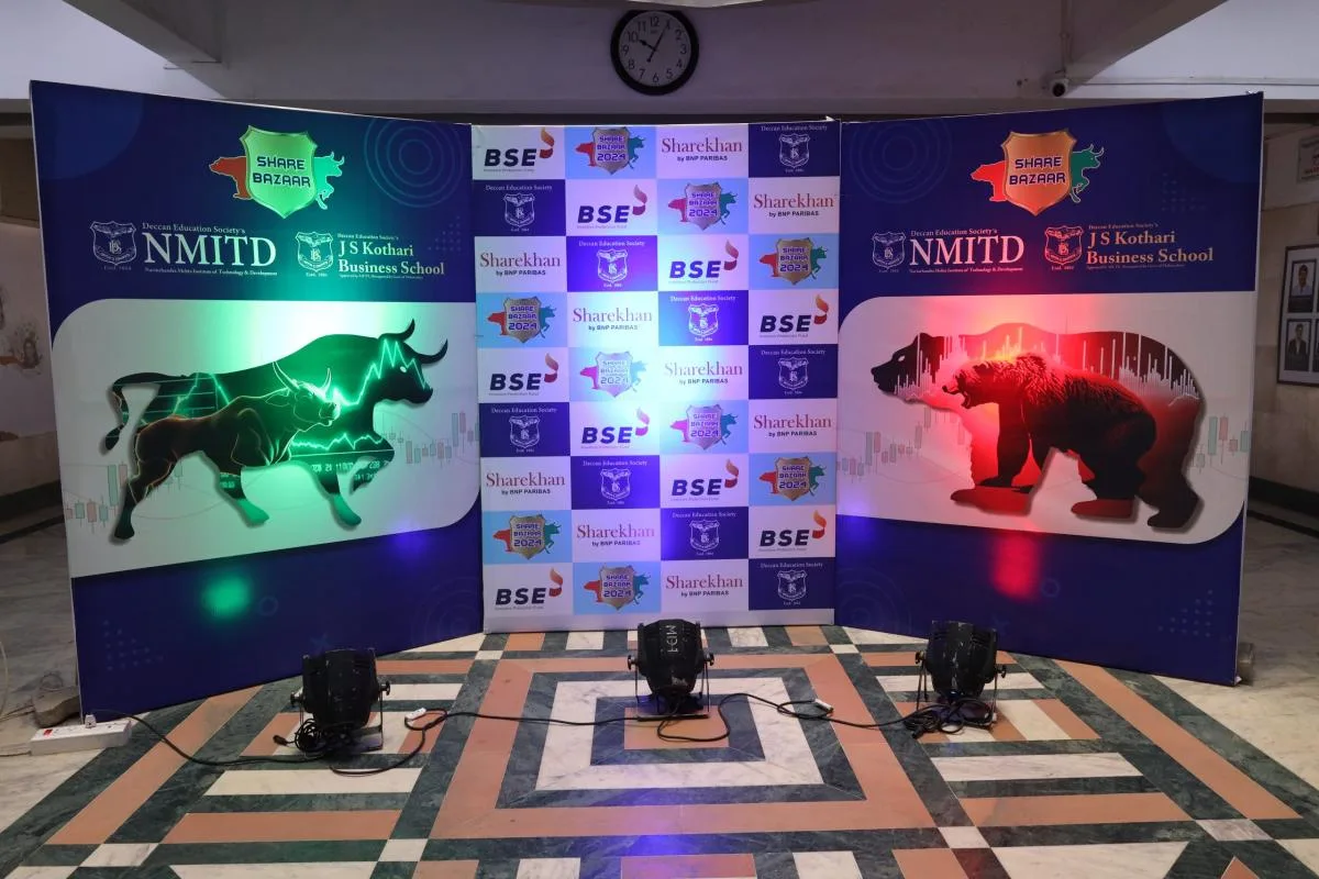 Live Trading- Share bazaar 2024 — DES’s J S Kothari Business School