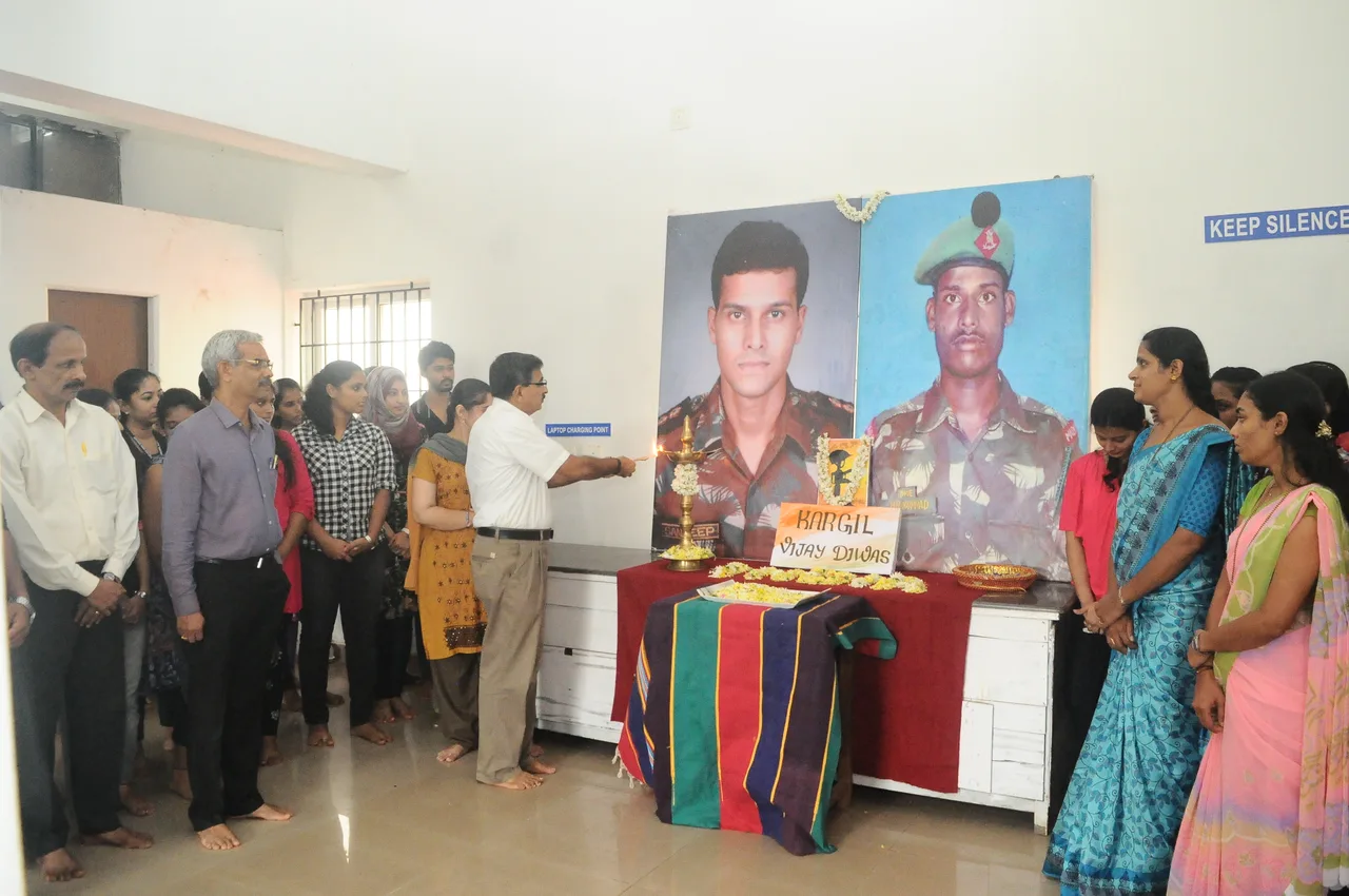 Obsevance of Kargil day — Govinda Dasa College