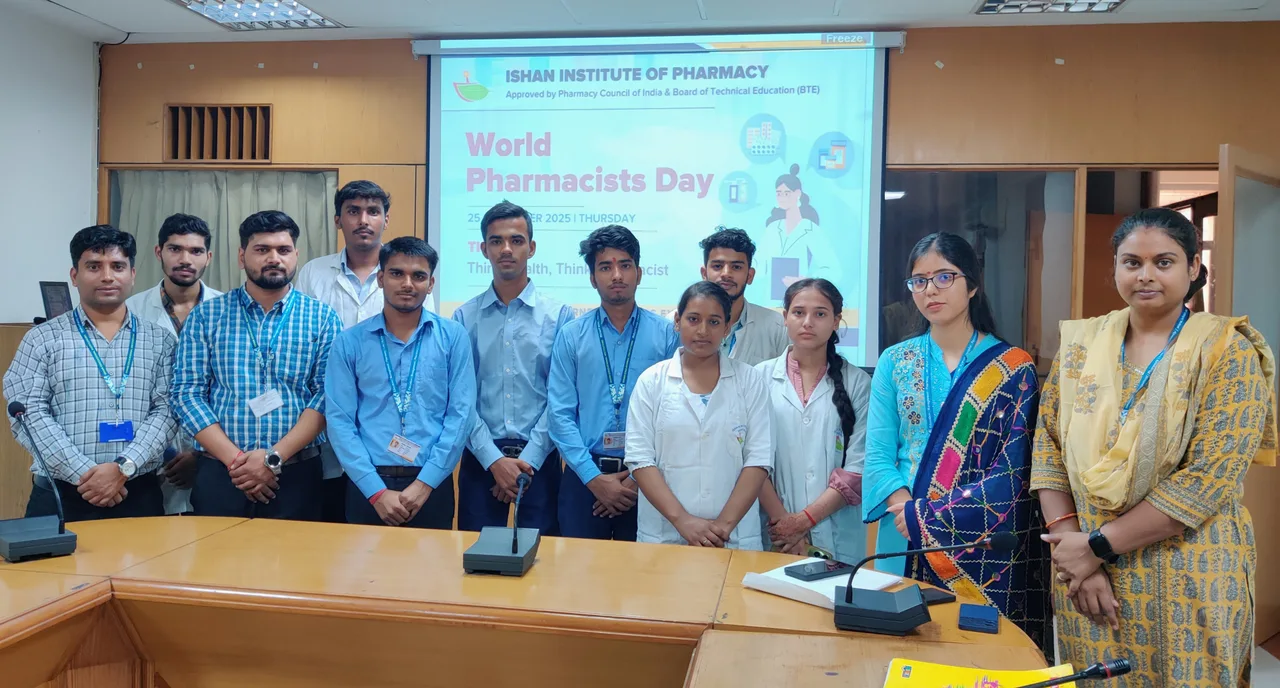 World Pharmacists Day 2025 — Ishan Institute of Pharmacy