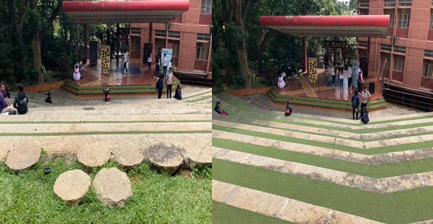 Dayananda Sagar College of Dental Sciences — Campus Life Page Amphitheatre Section