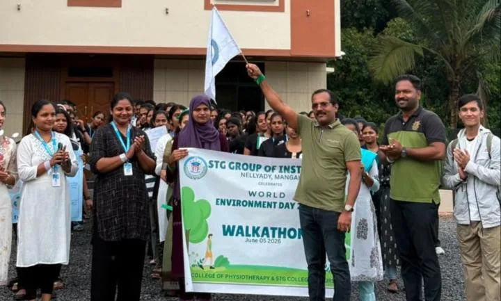 STG College Observes World Environment Day with a 5-Kilometre Awareness Walkathon