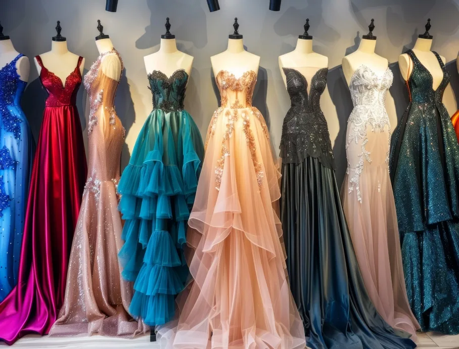 Evening Wear Collection — Unitedworld School of Creative Intelligence (USCI), New Delhi