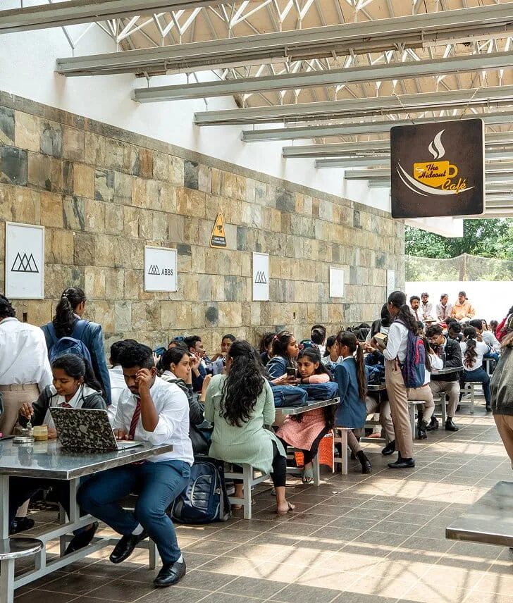 The Hideout Café, student cafeteria at ABBS School of Law campus